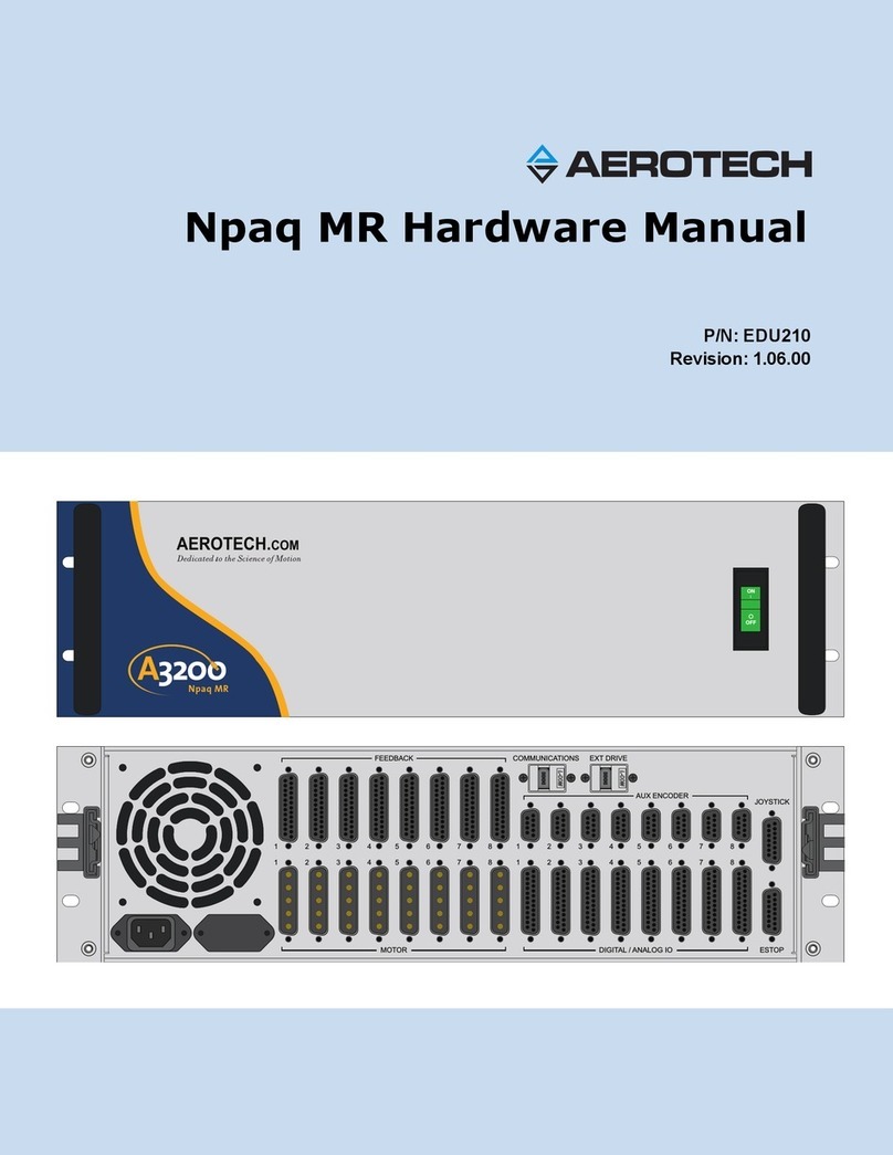 Aerotech NPAQ MR Hardware manual