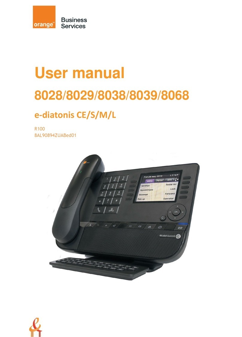 ORANGE 8028 user manual