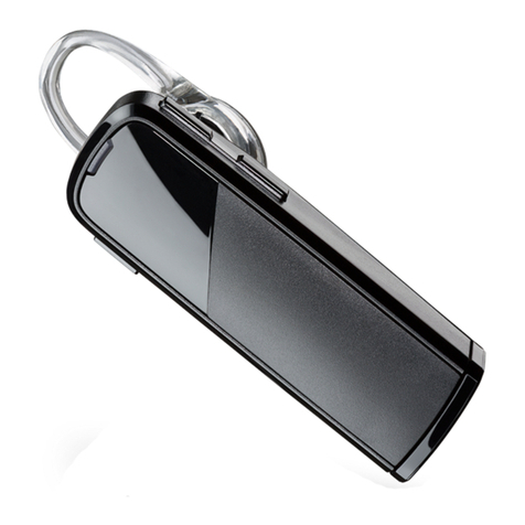 Plantronics Explorer 80 Series User manual Plantronics Explorer 80 Series User manual
