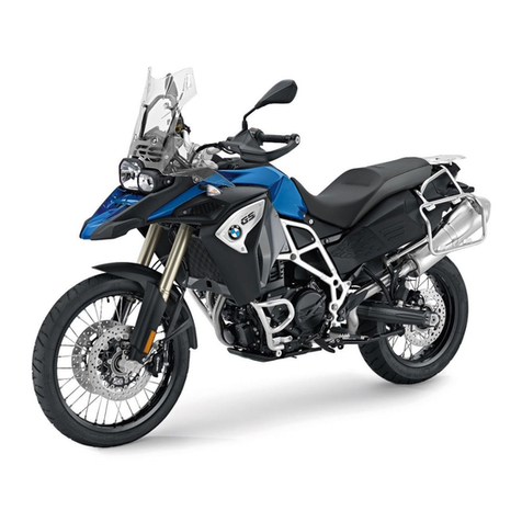BMW F 800 GS - Installation and maintenance manual