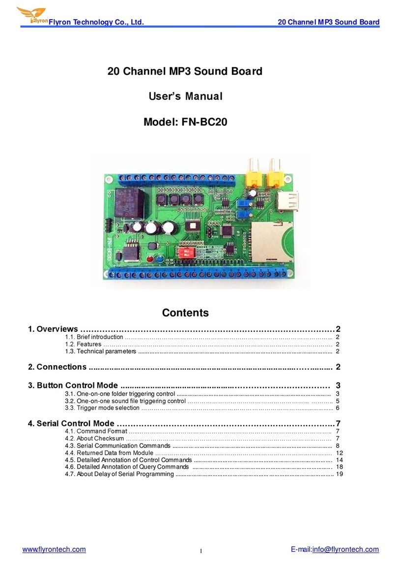 Flyron FN-BC20 user manual