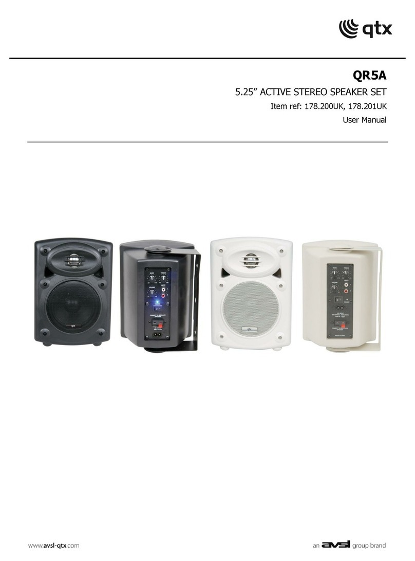 Qtx QR5A user manual