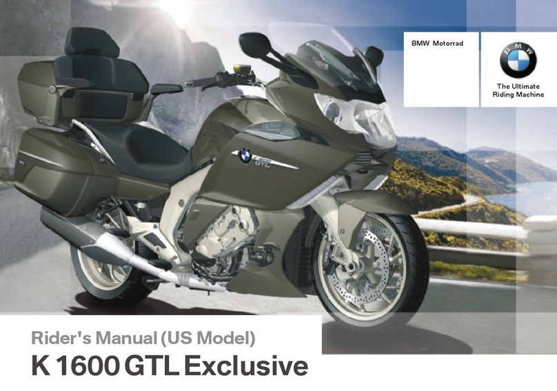 BMW K 1600 GTL Exclusive Installation and maintenance manual