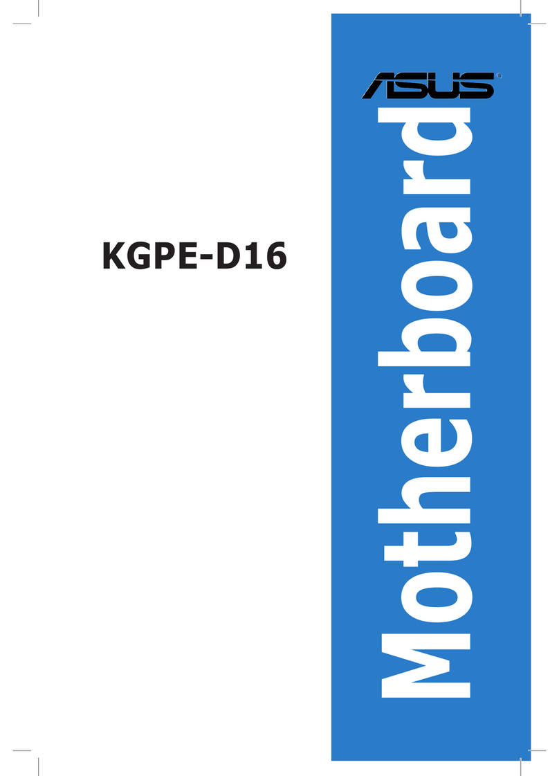 Asus KGPE-D16 User manual