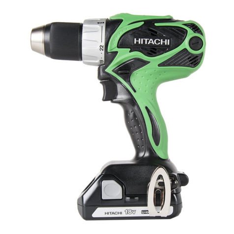 Hitachi Koki DS 14DSAL Handling instructions