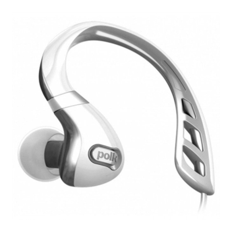 Polk Audio ULTRA FIT 3000 owner's manual