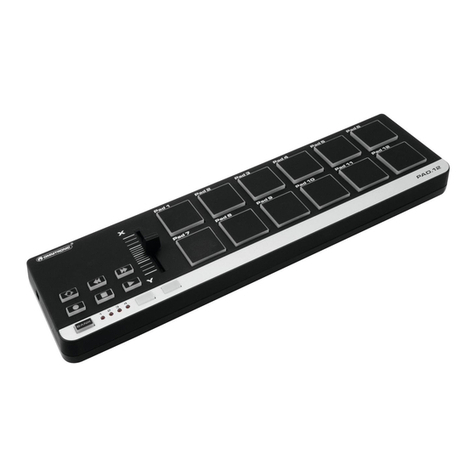 Omnitronic PAD-12 user manual