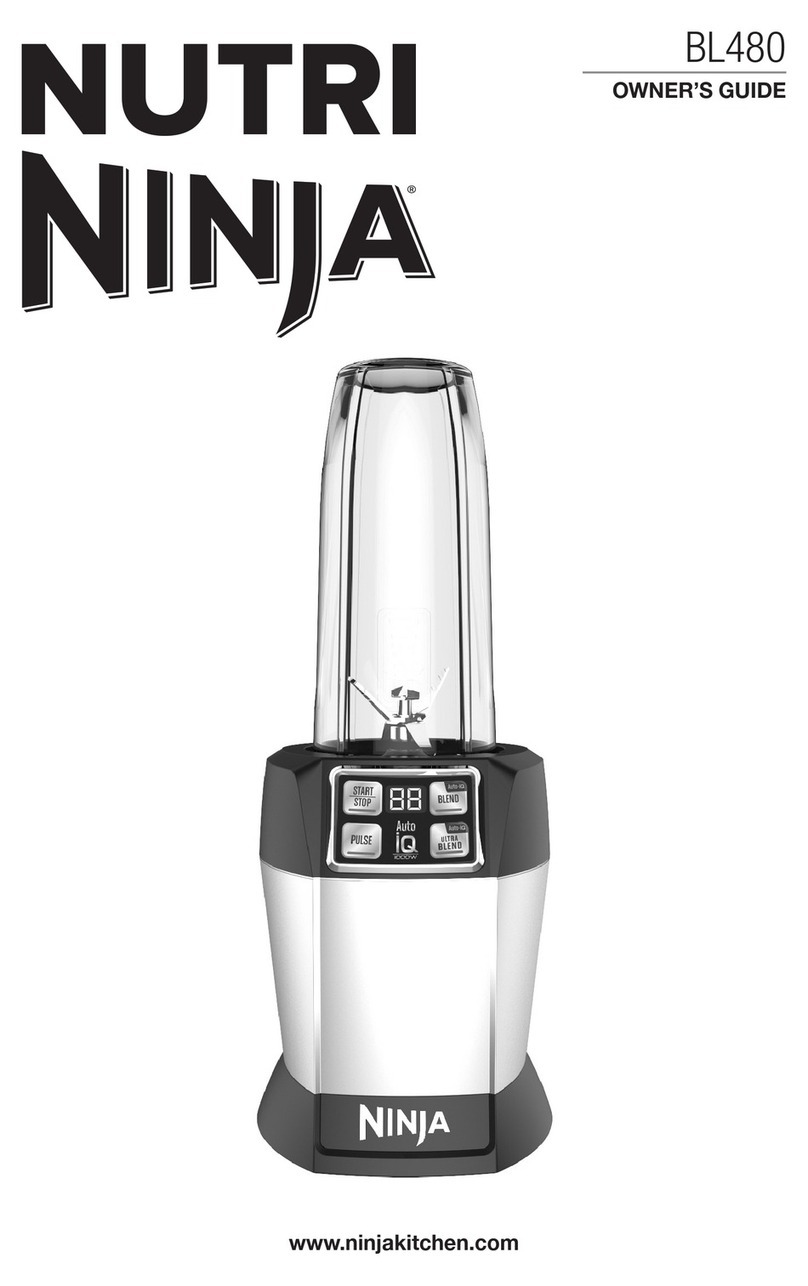 Ninja Nutri BL480 Series owner's guide