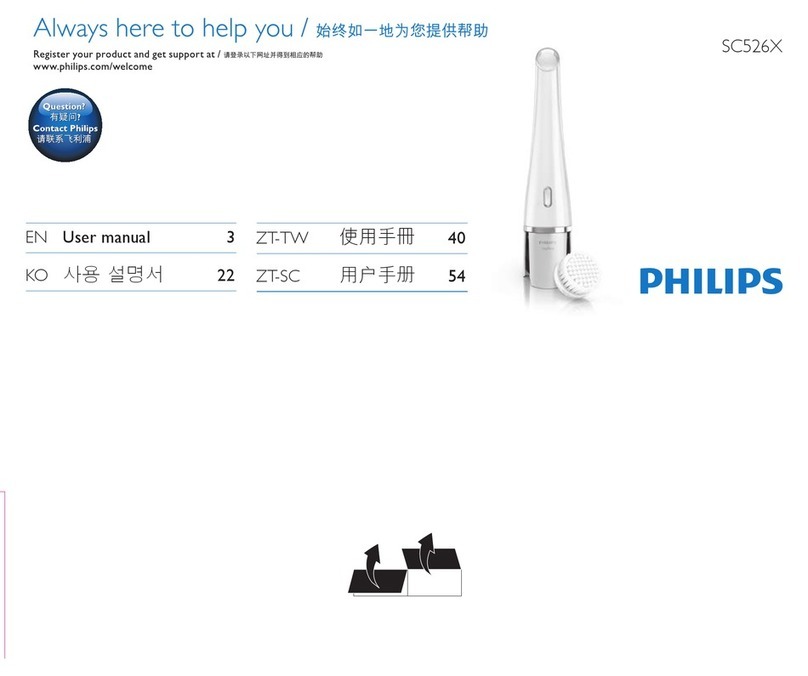 Philips SC526X user manual