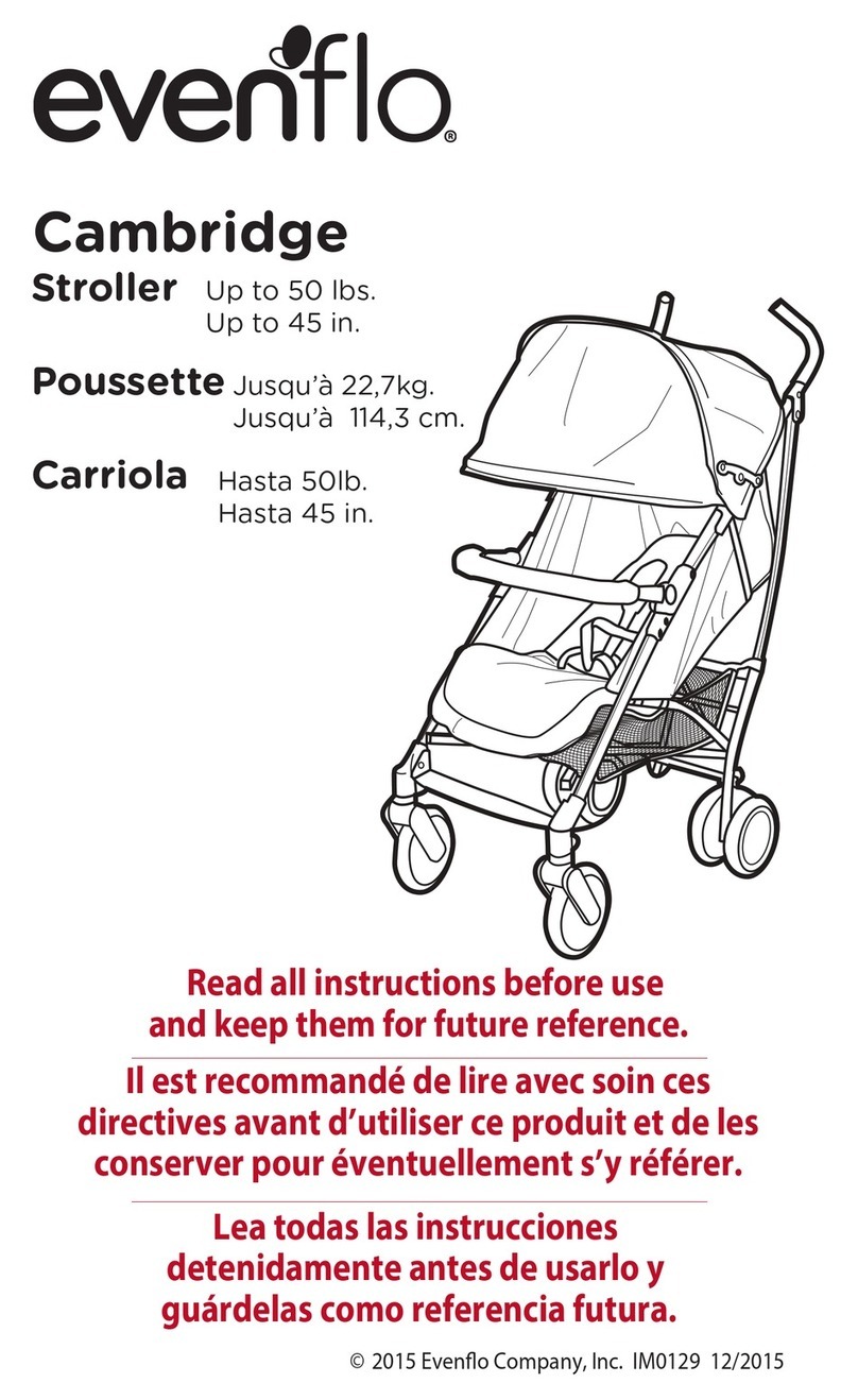 Evenflo CAMBRIDGE instructions