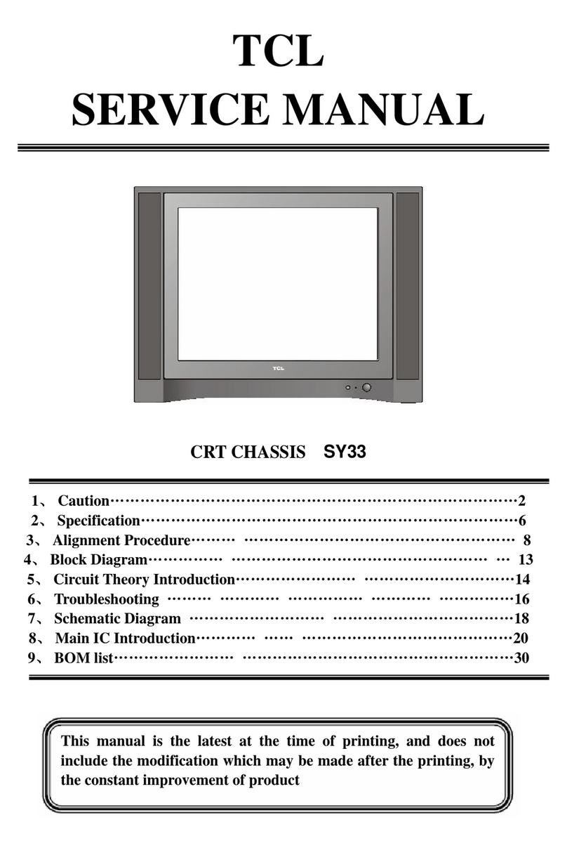 TCL SY33 User manual
