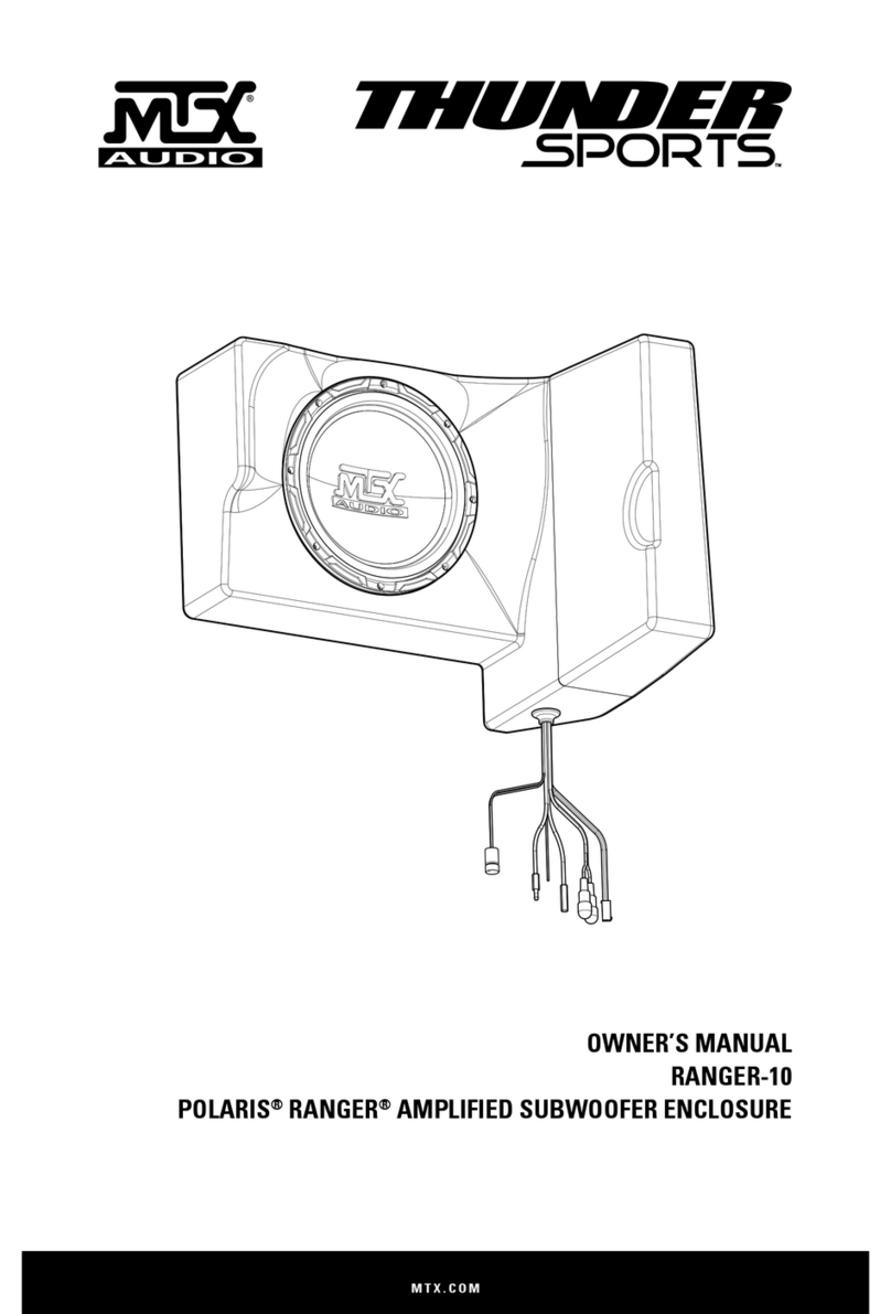 MTX RANGER-10 owner's manual