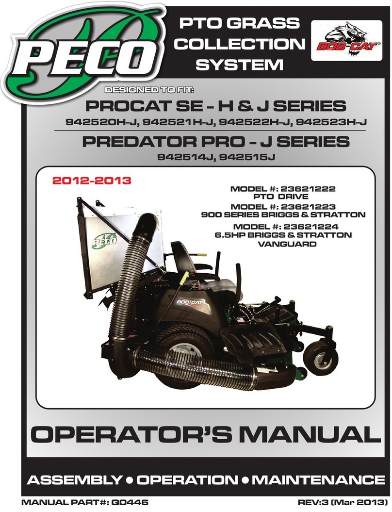 Peco 942520H-J Operator's manual