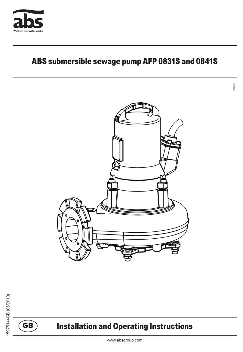 ABS AFP 0831S Installation and operating instructions