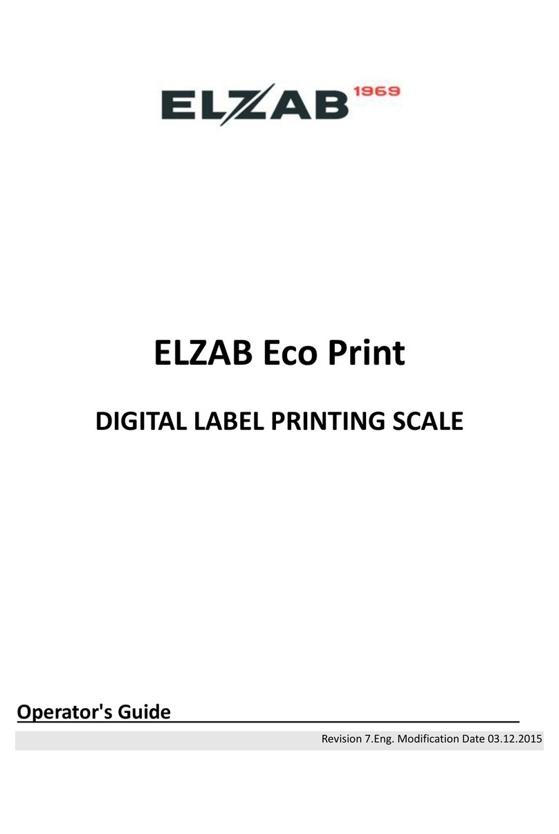 ELZAB Eco Print Operator's guide