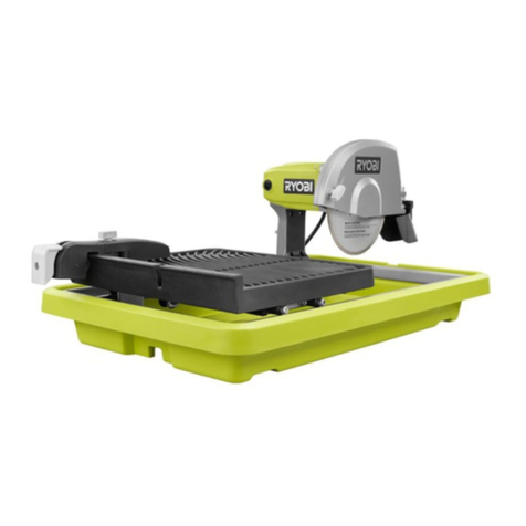Ryobi WS731 Operator's manual
