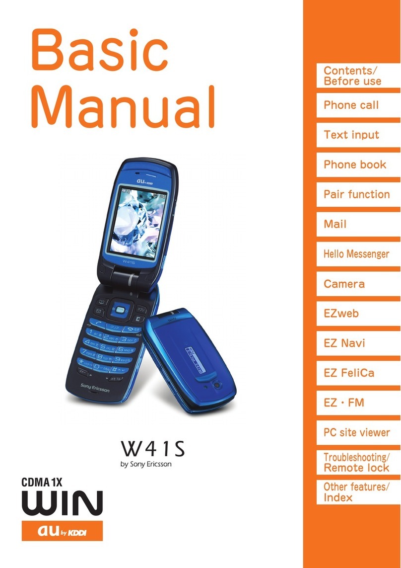 Sony Ericsson W41S Installation guide