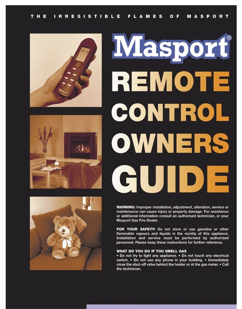 Masport ECS II Series owner's manual