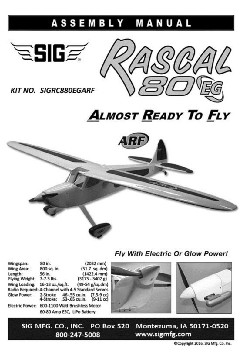 SIG Rascal 80 eg User manual