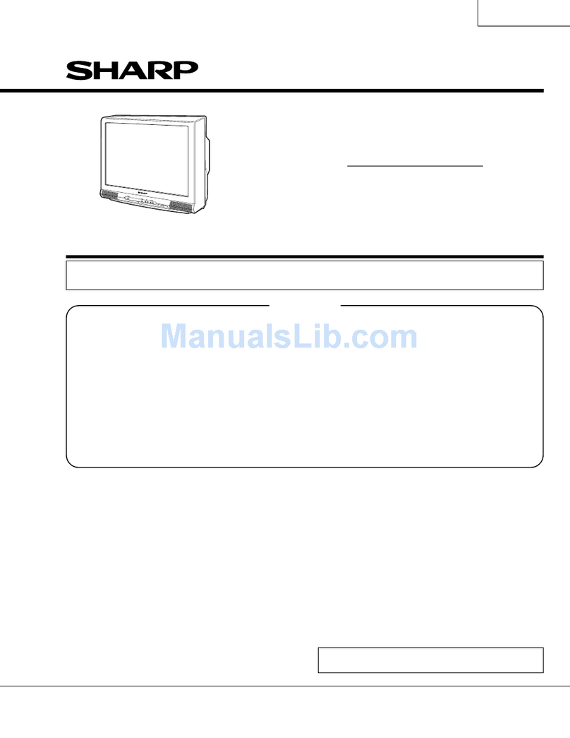 Sharp 32UF5 User manual Sharp 32UF5 User manual
