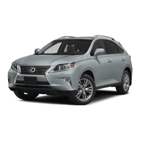 Lexus RX 350 2014 User manual