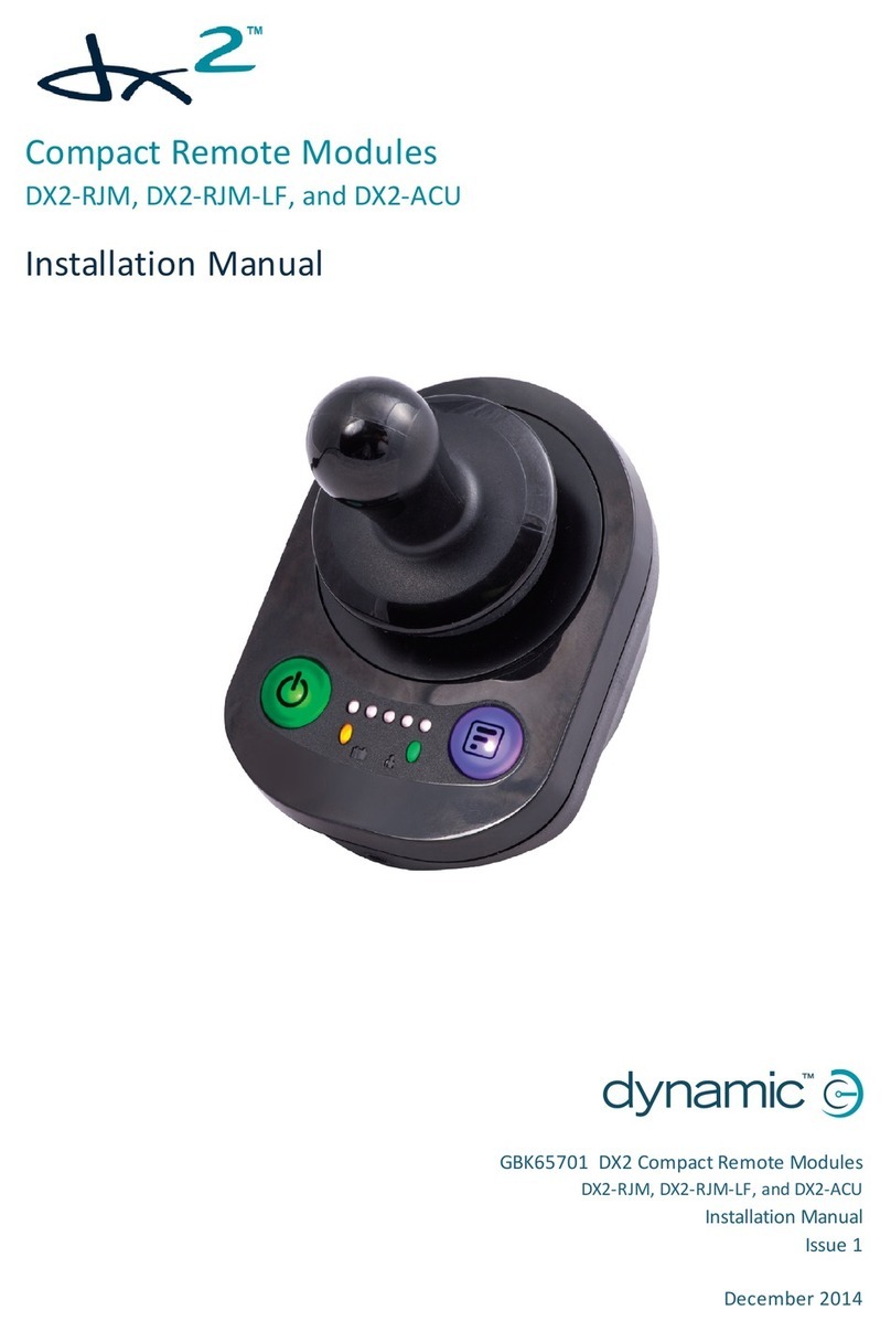 Dynamic DX2-RJM User manual