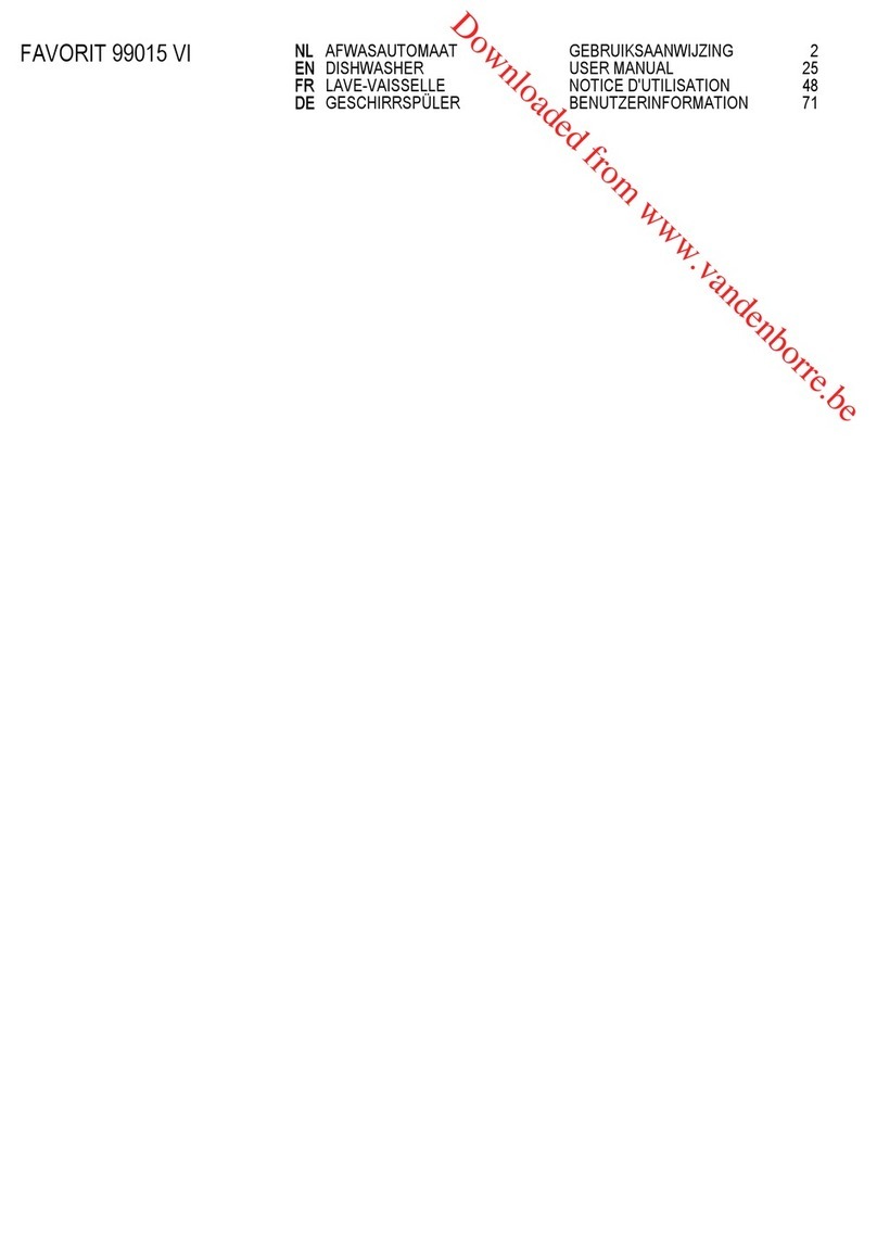 AEG FAVORIT 99015 VI User manual