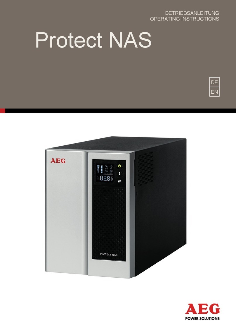 AEG Protect NAS Owner's manual AEG Protect NAS Owner's manual