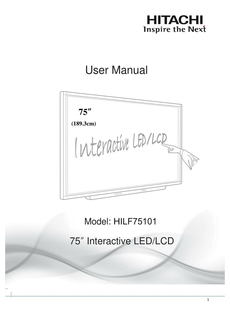 Hitachi HILF75101 User manual Hitachi HILF75101 User manual
