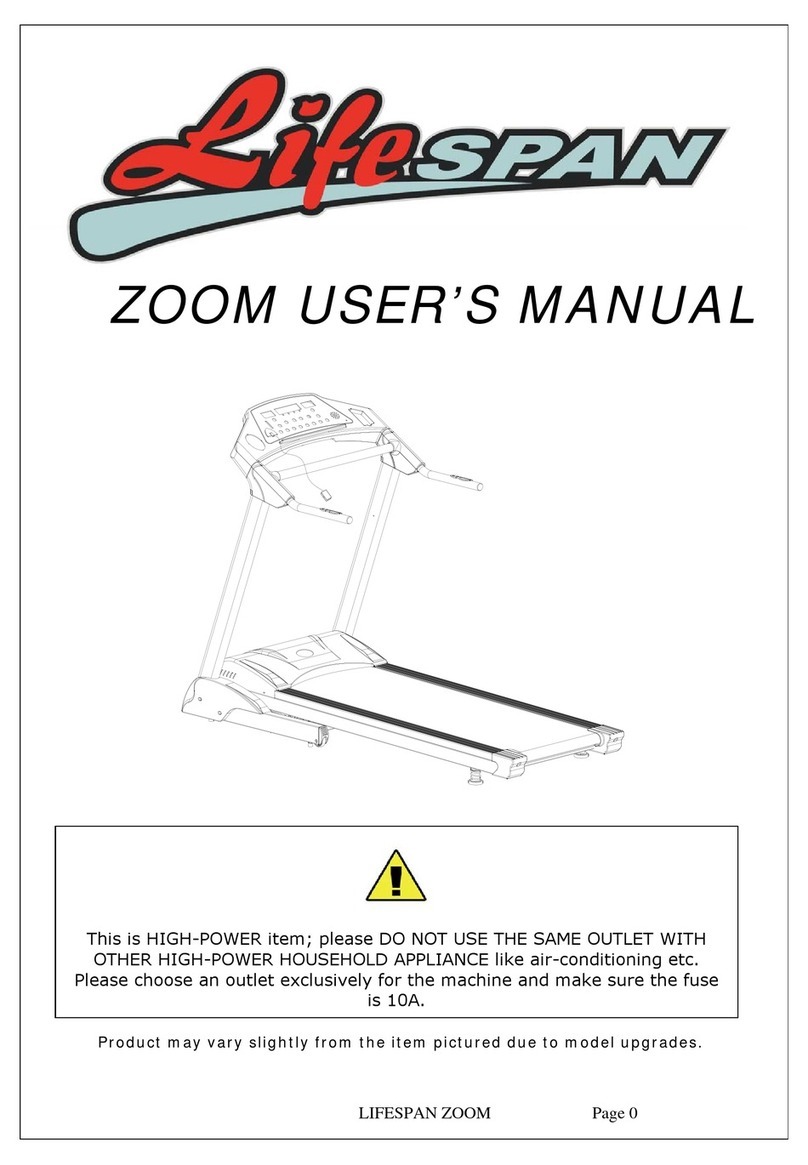 Life Span ZOOM User manual Life Span ZOOM User manual