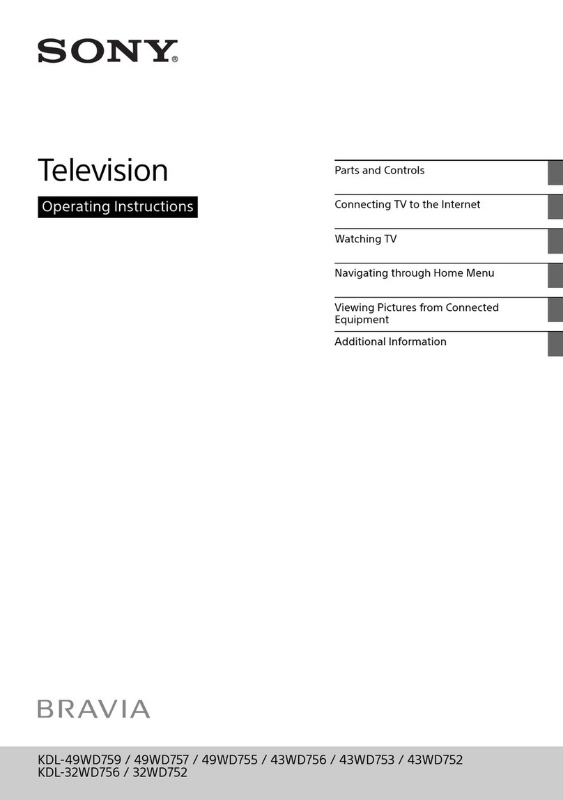 Sony KDL-49WD759 User manual
