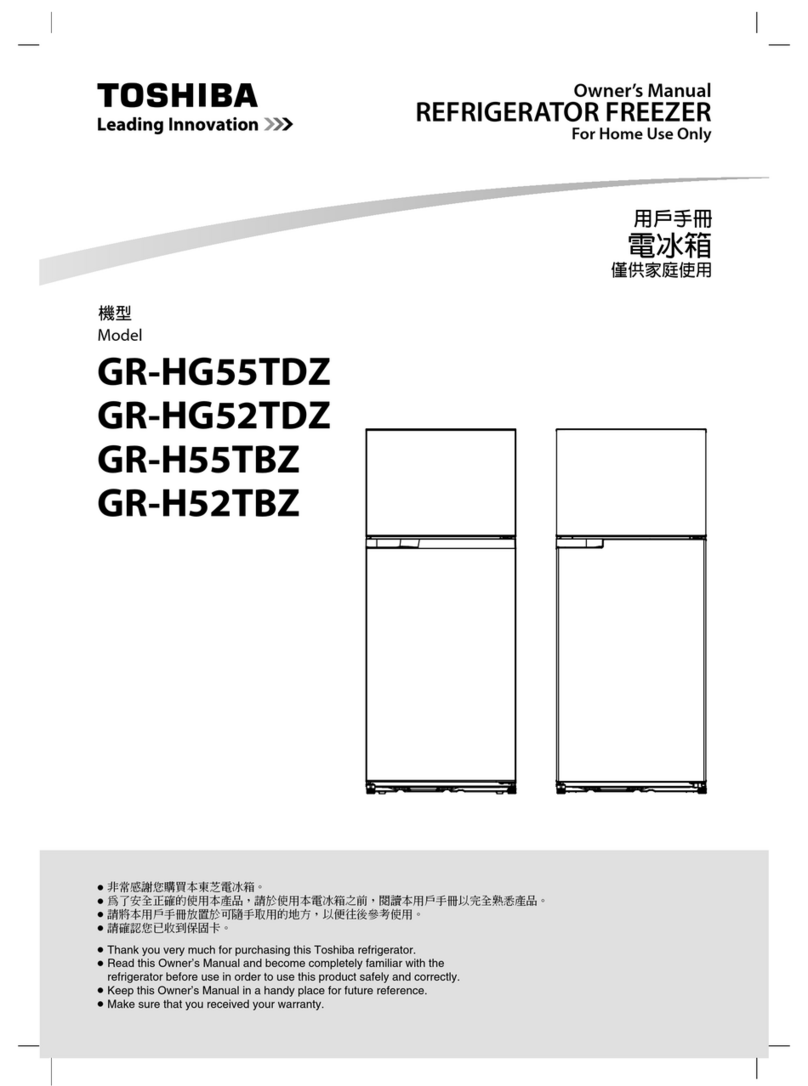 Toshiba GR-HG55TDZ User manual