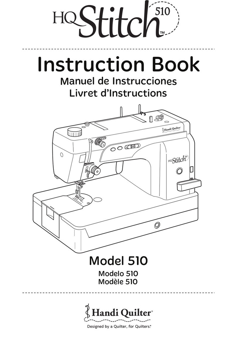handi quilter HQ STITCH 510 User manual handi quilter HQ STITCH 510 User manual