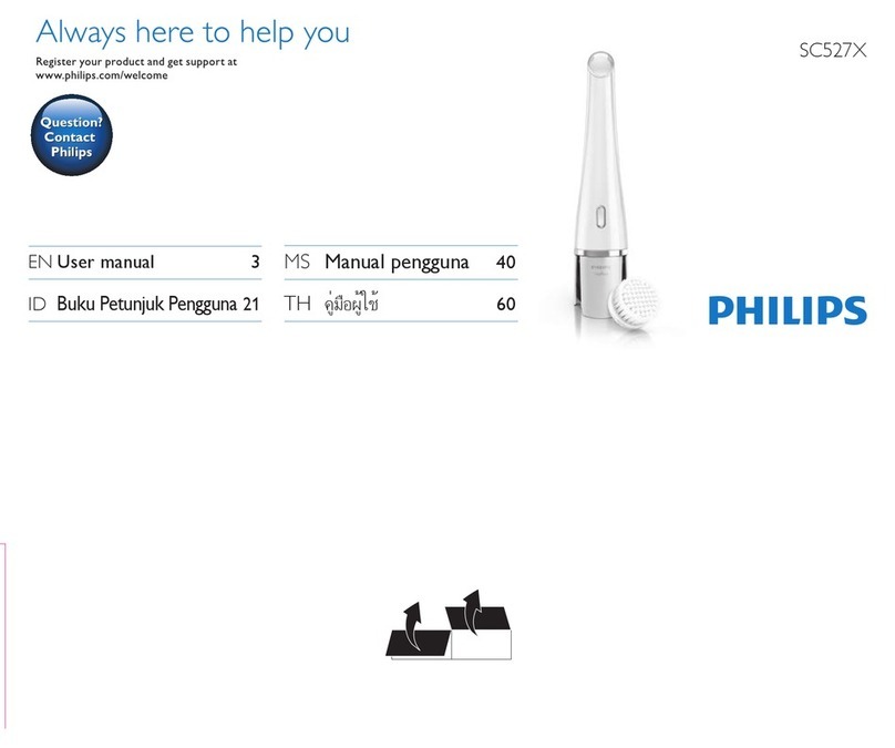 Philips SC527X User manual