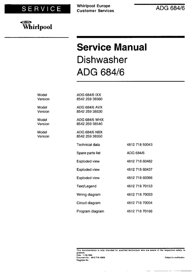 Whirlpool ADG 684/6 Service manual