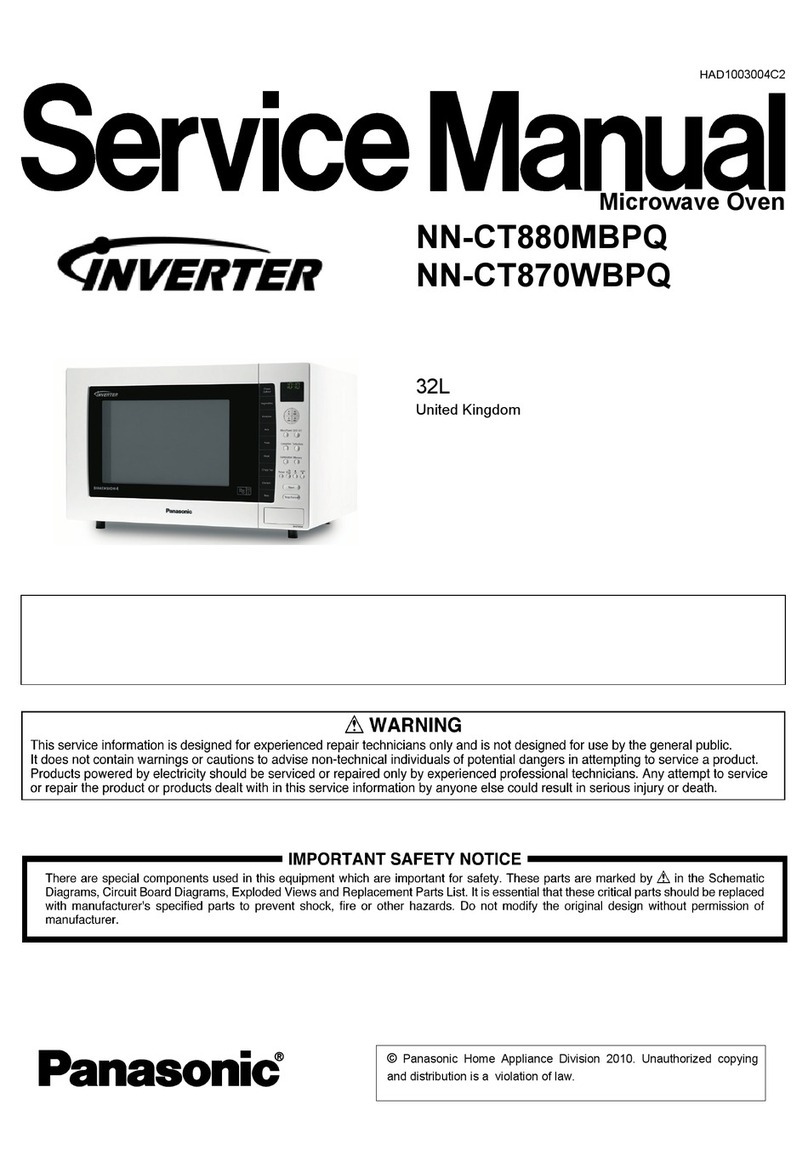 Inverter NN-CT880MBPQ Service manual