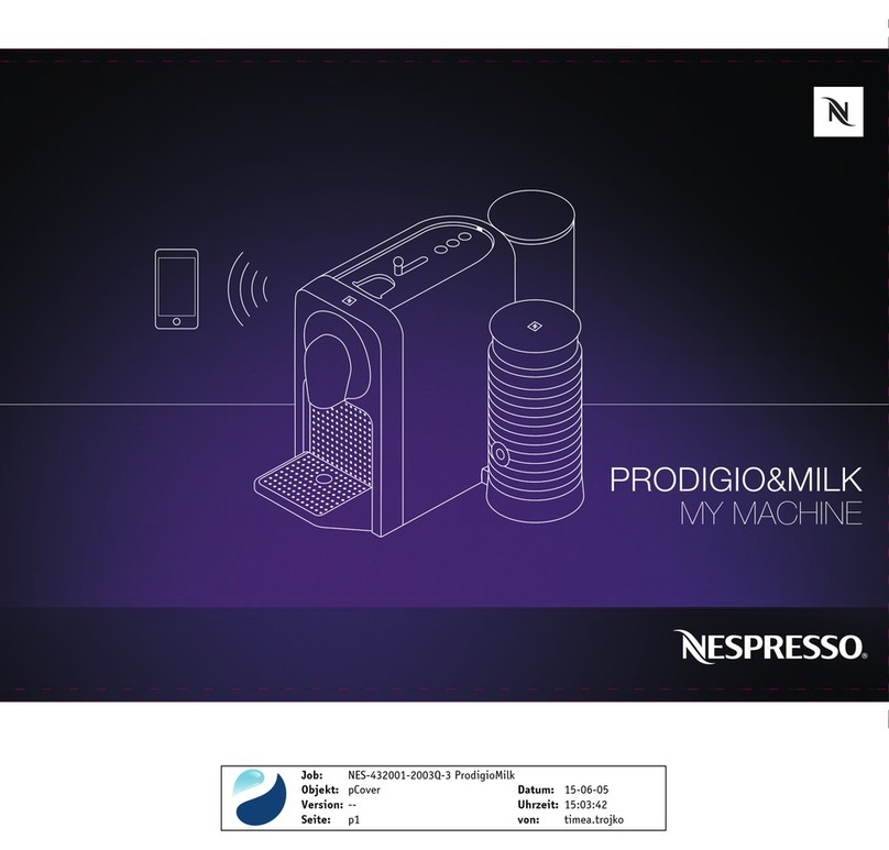 Nespresso PRODIGIO&MILK User manual