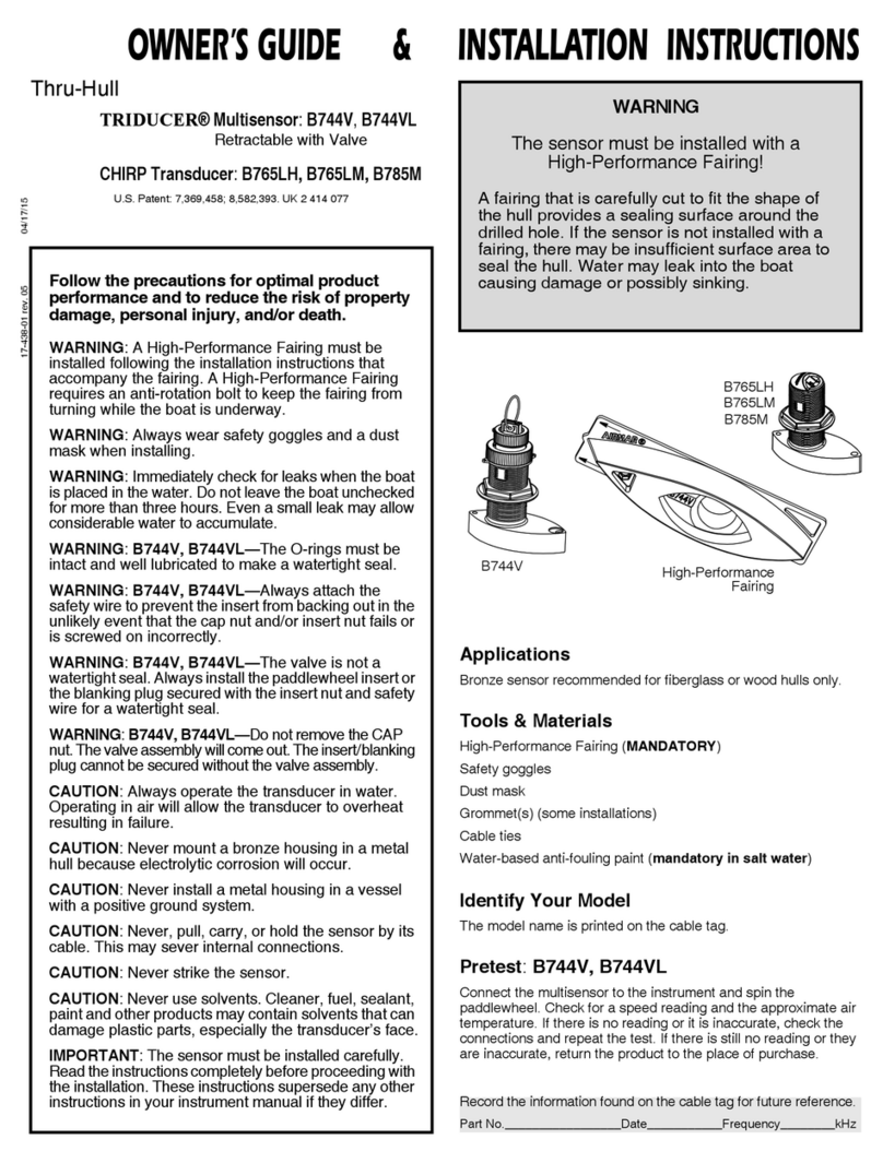 AirMan B744V Owner's guide and installation instructions