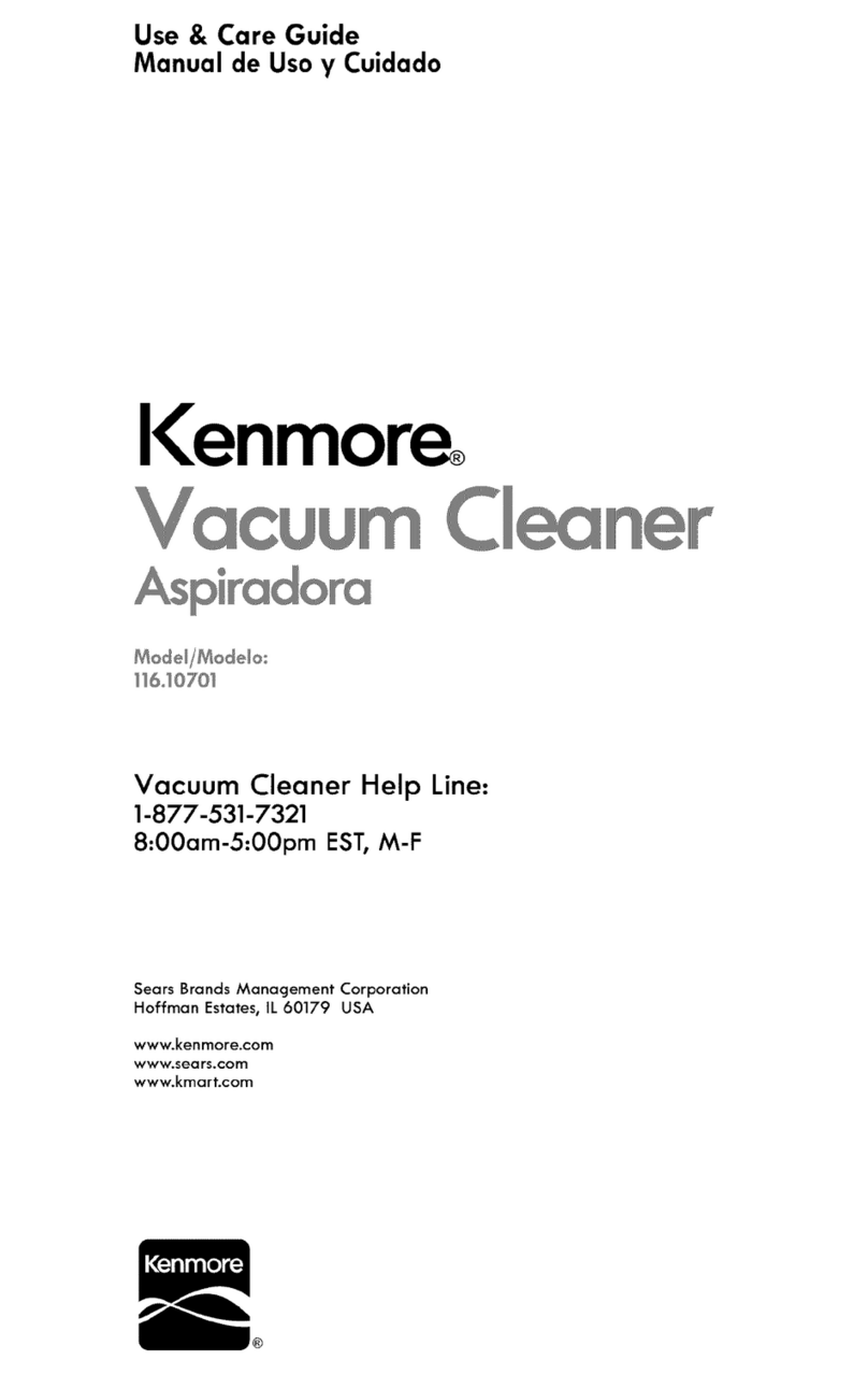 Kenmore 116.10701 Use & care guide Kenmore 116.10701 Use & care guide
