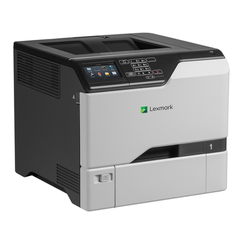 Lexmark CS720 Series User manual