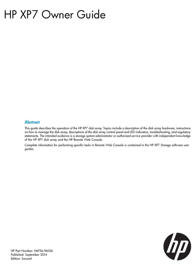 HP XP7 User manual HP XP7 User manual