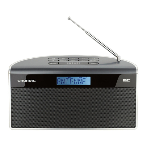 Grundig MUSIC 85 DAB+ User manual
