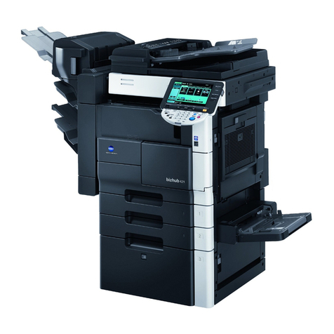 Konica Minolta bizhub 501 Service manual