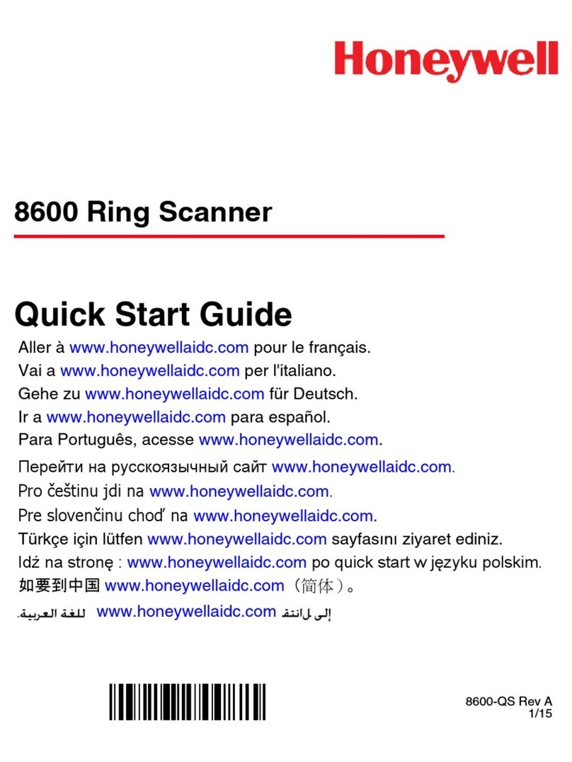 Honeywell 8600 User manual