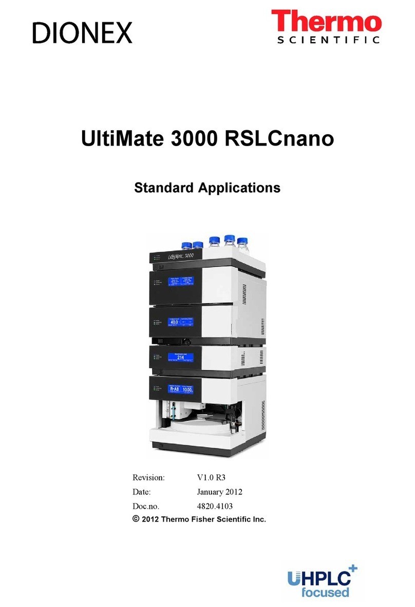 Dionex UltiMate 3000 User guide Dionex UltiMate 3000 User guide