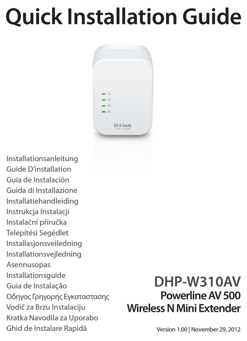 D-Link DHP-W310AV User manual D-Link DHP-W310AV User manual