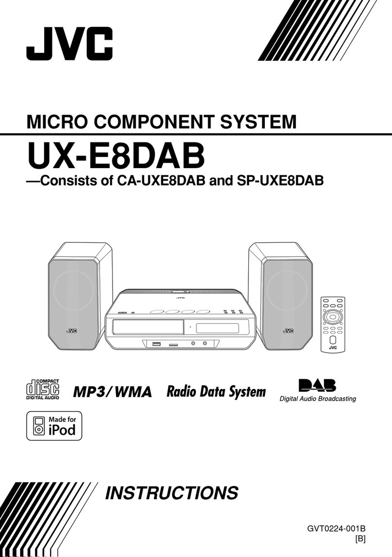 JVC UX-E8DAB User manual