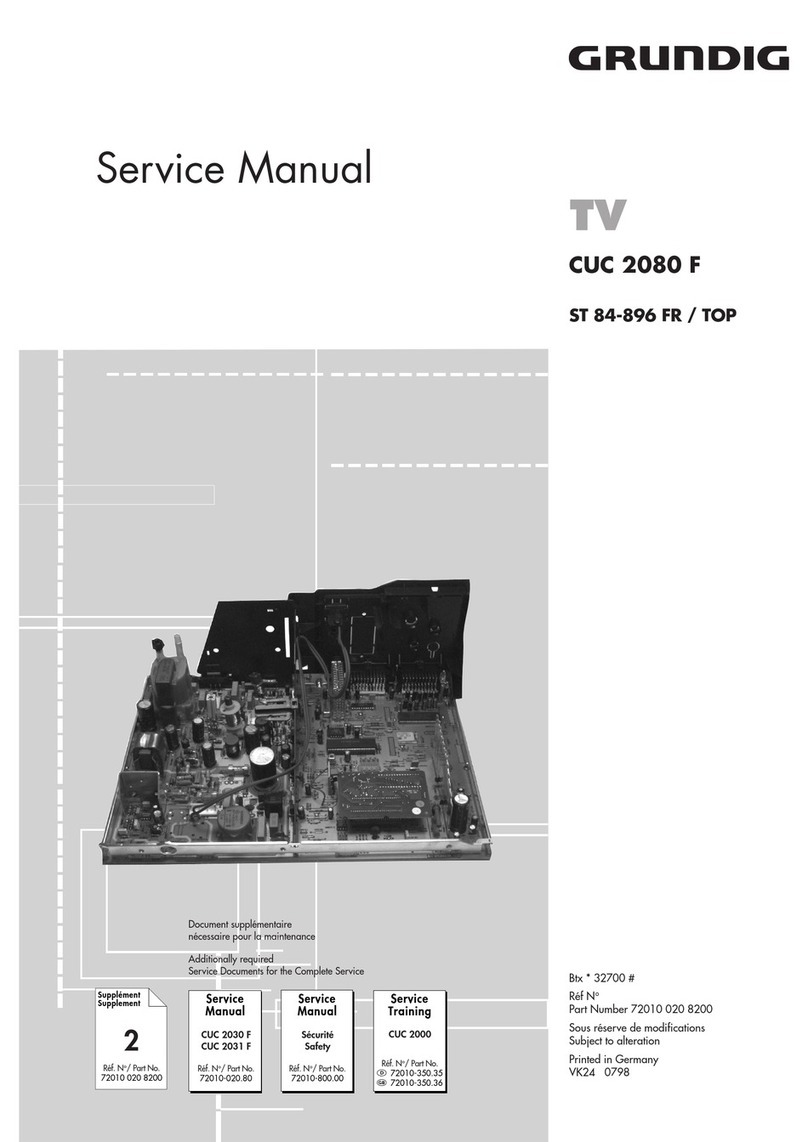 Grundig CUC 2080 F User manual