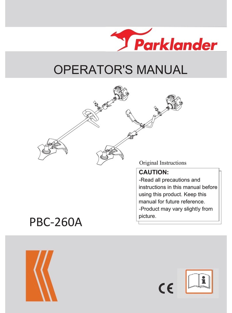 Parklander PBC-260A User manual