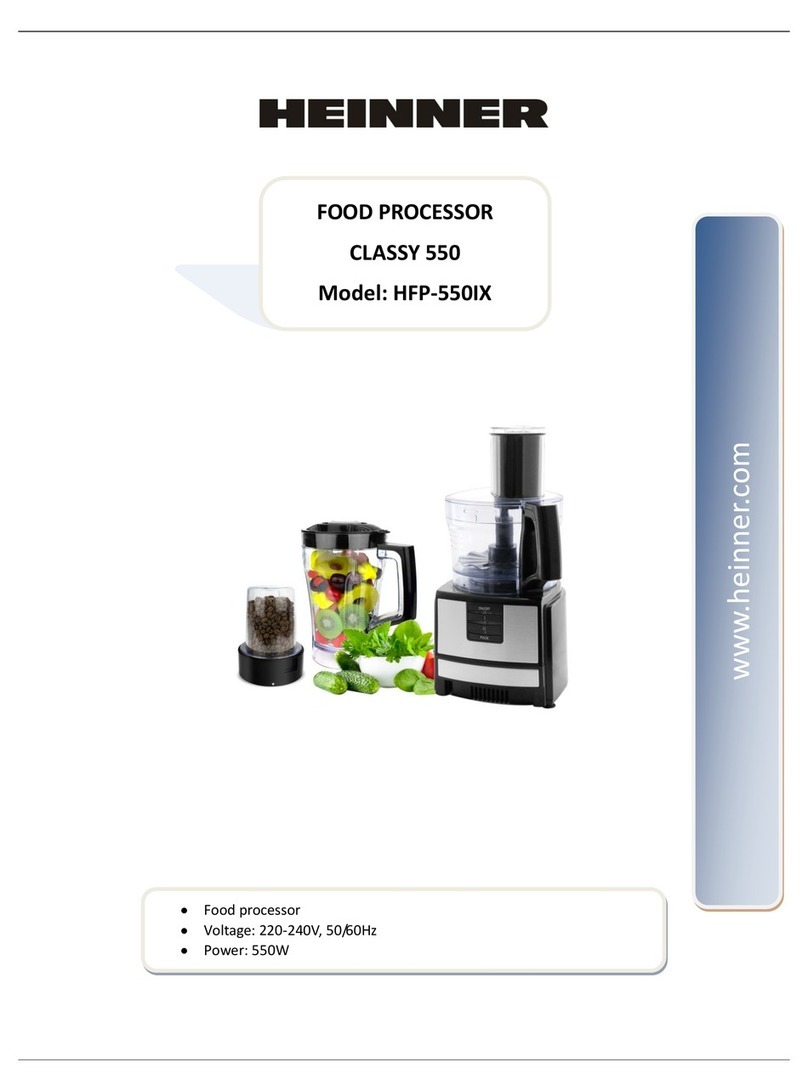 Heinner HFP-550IX User manual